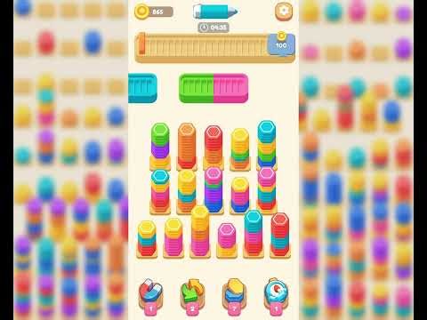 Pencil Stack Color Sort ✏️ Level 56 Walkthrough & Solution