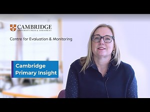 Introducing Cambridge Primary Insight