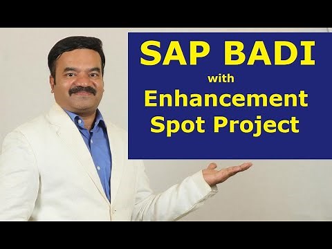 SAP BADI with Enhancement Spot Project