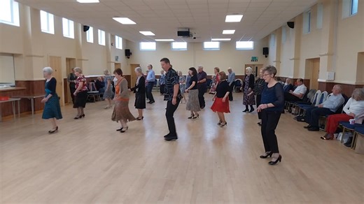 Dance Stroll Along Cha Cha line dance, music "Flashdance What A Feeling" David Read #linedancing #teadance #wellbeing #exercise | Stanton Tea Dance
