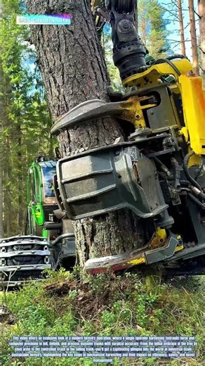 Steel Meets Timber: How Modern Harvesters Transform Forest Giants into Logs in Seconds
