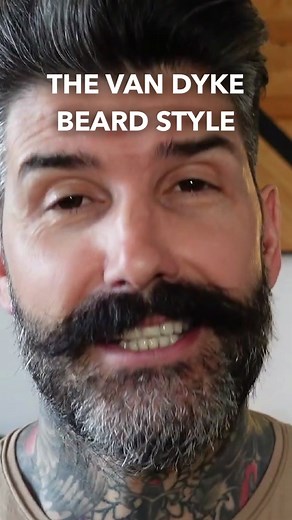 Would You Rock This Van Dyke Handlebar Beard Style? #beardstyle #handlebarmustache #mustachewax #beardbrand