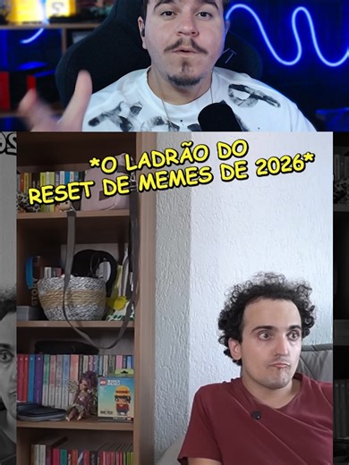O LADRÃO DO RESET DE MEMES DE 2026 - REACT por Victor Magalhães