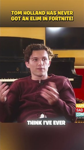 Tom Holland is HORRIBLE at Fortnite!