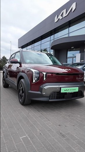 New Kia EV2 EARTH in Magma Red 👌😊❤️
