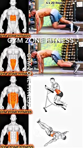 HIIT Abs Workout 💪 fitness and gym #trending #motivation #gym #abs