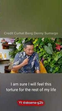 The Pain of a Parent: When Marital Strife Hurts Children#curhatbangdennysumargo #podcast #viralshort