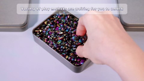 yuzshin 1002pcs Magnetic Balls Desk Fidget Toys 1000pcs Mini Magnet Beads Ferrite Putty with 2 Big Smooth Magnet Beads for Adults for Office