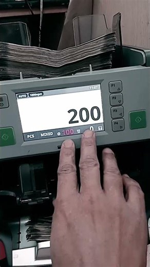 Godrej machine cash counting machine ATM machine fake note Indian currency viral video short video