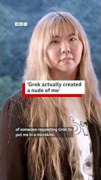 'Grok actually created a nude of me' - BBC World Service #shorts