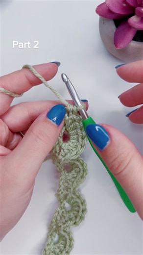 V Shell Crochet Stitch Tutorial Part 2