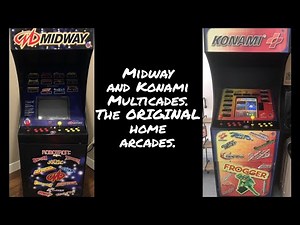 Midway and Konami multicades. The OG home arcades.