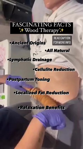 Ever wondered how wood therapy can naturally sculpt your stomach? Today, I’m revealing the secret behind this incredible body sculpting technique! -Ancient Origins: Wood therapy, also known as maderotherapy, has its roots in ancient Mayan and Egyptian cultures, where wooden tools were used for healing and beauty treatments. -All-Natural: Wood therapy is a non-invasive & all-natural alternative to modern body sculpting procedures. It relies solely on the use of wooden tools to shape & contour the