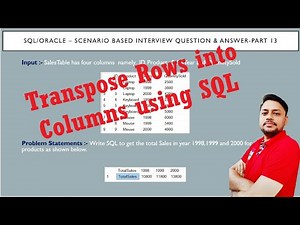 SQL Interview Questions and answers Part 13 | SQL Scenario based Interview Question and Answer