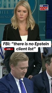 543K views · 11K reactions | What happened to the Epstein Client List that Pam Bondi said was on her desk? Peter Doocy asks at the White House press briefing, where Karoline Leavitt was asked about the Epstein files and lack of release of a client list, after Pam Bondi said she had the list. | LiveNOW from FOX | Facebook
