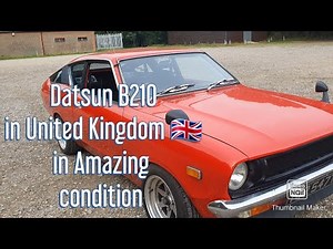 Datsun 120Y (B210) 1974 almost 50 years old car still in genuine acondition(English subt) #datsun