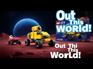 Explore the AMAZING LEGO Mars Crew Exploration Rover Set 42180!