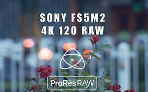 Sony Fs5m2 4k 100 RAW (test)