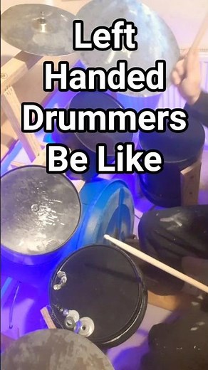 Left Handed Drummers Be Like.... #diy #homemade