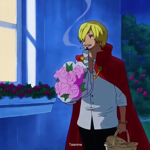 Sanji and Pudding's Emotional Moment in One Piece