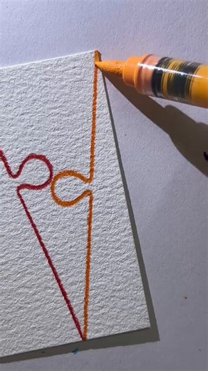 Satisfying geometric coloring 🖍️by zen.draws2