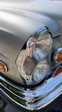 1971 Mercedes 280 SE 3.5 Coupe 🎥 #rare #fullyrestored #mercedes #280se
