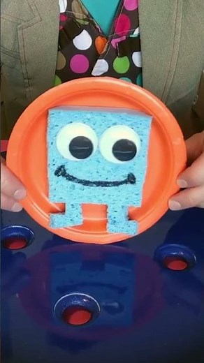 Make Your Own Sponge Square! The Shapes #Shorts