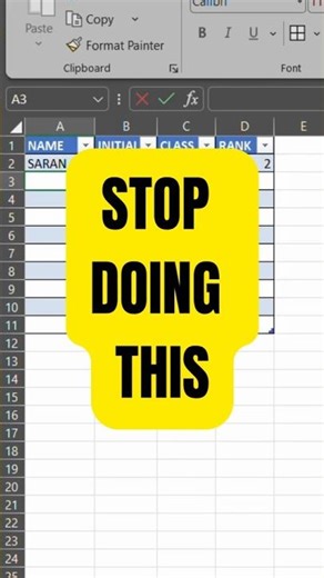 data entry in excel sheet.. ms excel sheet tricks #shorts #excel #sheet