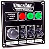QuickCar Racing 50-825: ICP - Ignition Switch 2 Acc. Switch Start Button & 3 Pilot Lights Black - JEGS