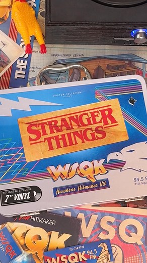 50 reactions | The Stranger Things WSQK Kit is now live for pre-order. ✅ Officially licensed & Limited Edition. Two special editions to choose from: Vecna’s Lair (500 units) and Upside Down (600 units), each with an exclusive WSQK 7" vinyl! | Doctor Collector | Facebook