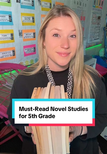 Must-Read Novel Studies for 5th Grade Teachers