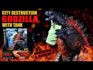 Monsterverse ™ City Destruction Godzilla ™ with Tank Playset - Unboxing & Review (Deutsch / German)