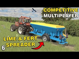 BUYING A SPREADER AND TREE CLEARING AT THE YARD Competitive Multiplayer Ladyhill FS25 Ep6