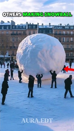 Others Making Snowball vs last one☠️ #trollface #shorts #edit #snow