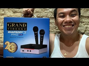 Grand Videoke Rhapsody 3 Pro Plus Unboxing, Setting Up and Testing Too!!!