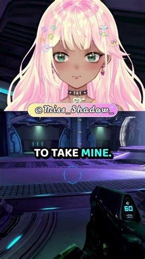 I tried to save him and i paid the price😵 #vtuber #vtuberclips #halo