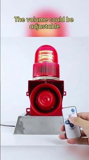 Motion Sensor & Detector Alarm Siren#light #alarm siren #security