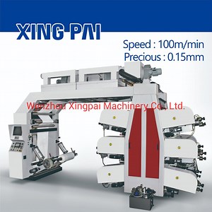 [Hot Item] PLC Flexographic Printing Machine with Video Inspect System and Ceramic Anilox Roller