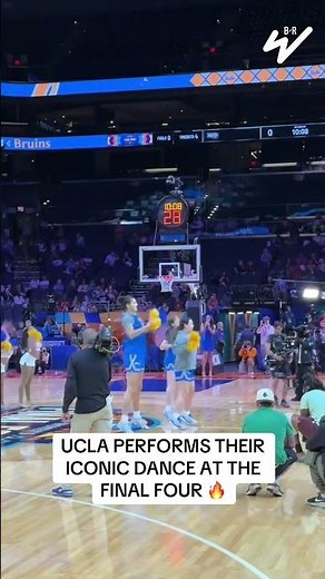 UCLA danced with the dance team during their practice ahead of the National Championship game🔥😂