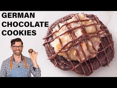 Amazing German Chocolate Cookies