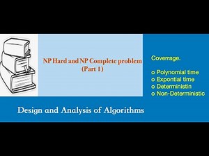 NP Hard and NP Complete Problem (Part 1)