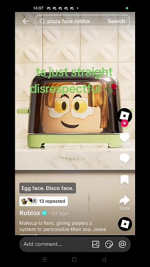 delete your account Roblox #roblox #acne #annoying #makeup #pizza I'm so sorry but these comments were genuinely just insufferable bots spamming, I'm not turning them back on.