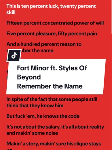 Remember the Name: Fort Minor Featuring Styles Of Beyond