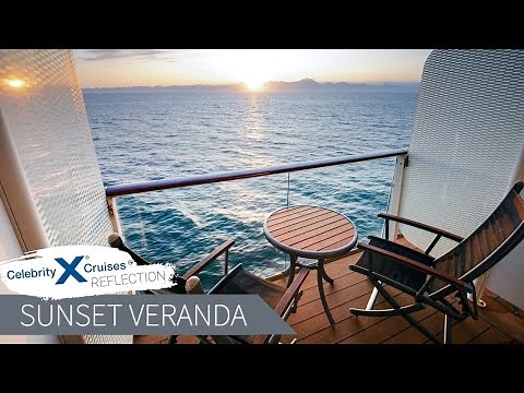 Celebrity Reflection | Sunset Veranda Stateroom Walkthrough Tour & Review 4K | Celebrity Cruises