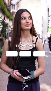 Can you guess which three countries she is from? This is actually impossible! #streetinterview #guessthecountry #england #phillipines #india