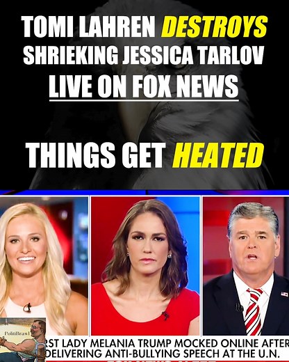 91K views · 2.6K reactions | Tomi Lahren DESTROYS shrieking Jessica Tarlov during off-the-rails live interview | PolitiBrawl | Facebook