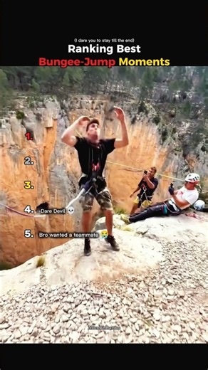 Ranking Best Bungee-Jump Moments 😭...