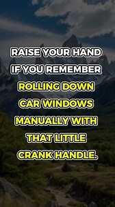 Small moments like cranking down car windows remind me how simple life once felt #fblifestyle | Deep Videos