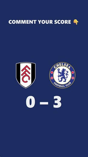 Fulham vs Chelsea Score Prediction | Premier League 2025/26 | Matchday 21 Analysis