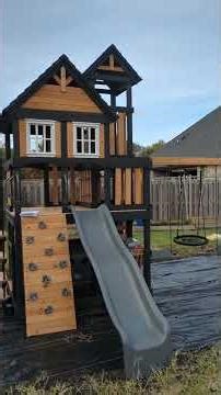 Mystic Tower by Backyard Discovery build #playsets #backyard #handyman #howto #samsclub #swing